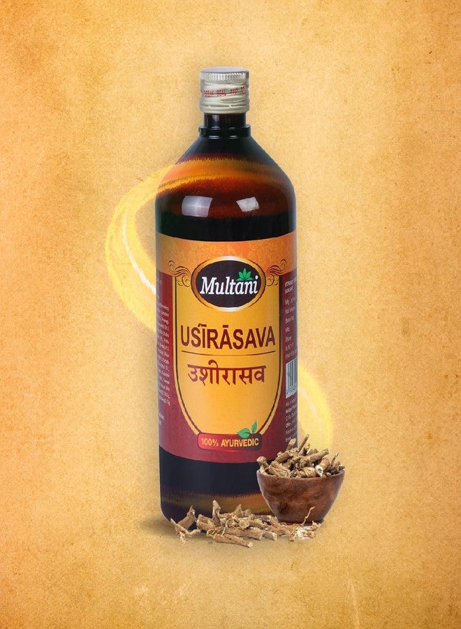 Multani سائل أوسيراساڤا من ملتاني | مفيد في اضطرابات المسالك البولية والبواسير وحرقة الجلد | مُنقي دم أيورفيدي | لتسكين الآلام المزمنة - 680 مل - Image 3